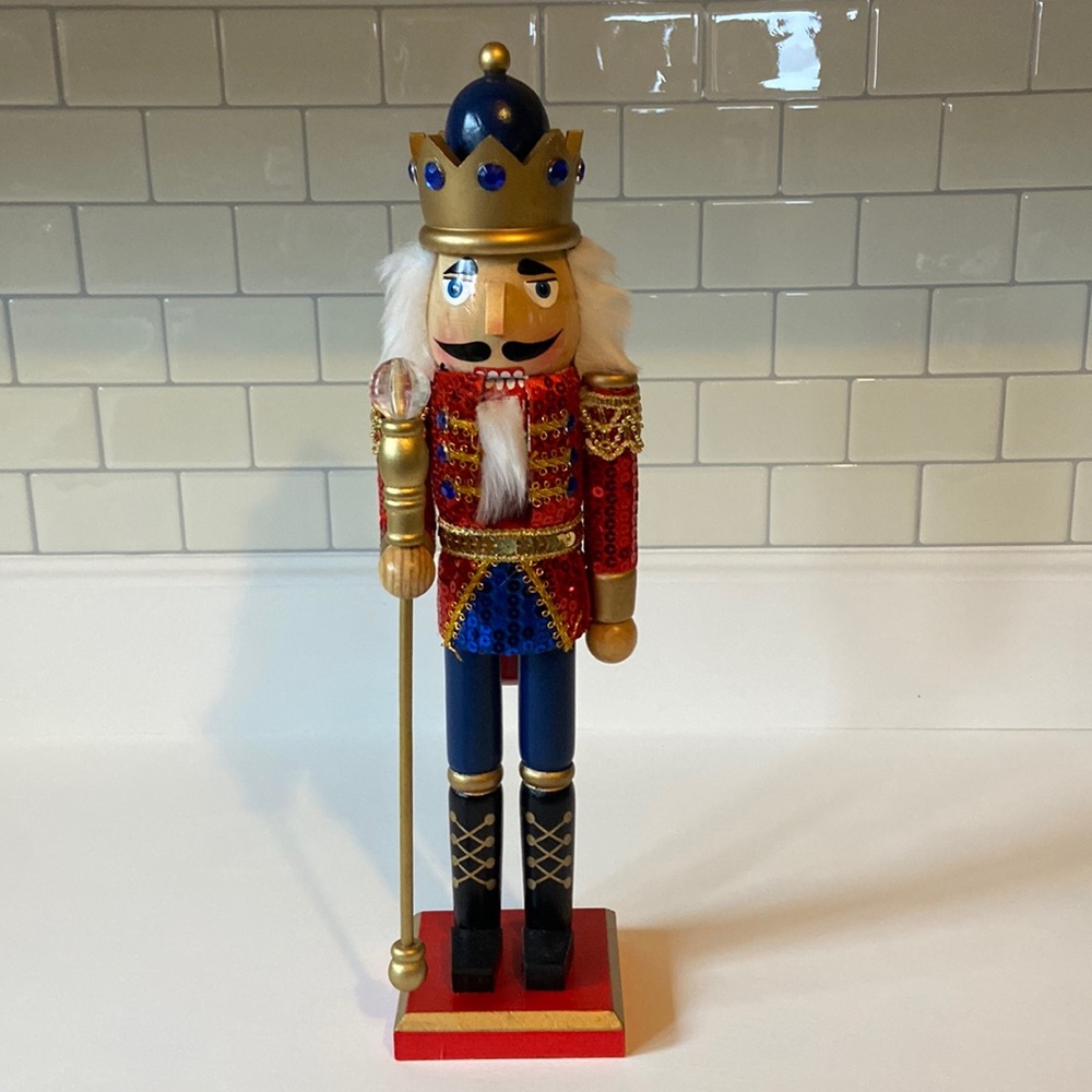 Nutcracker, 15” tall